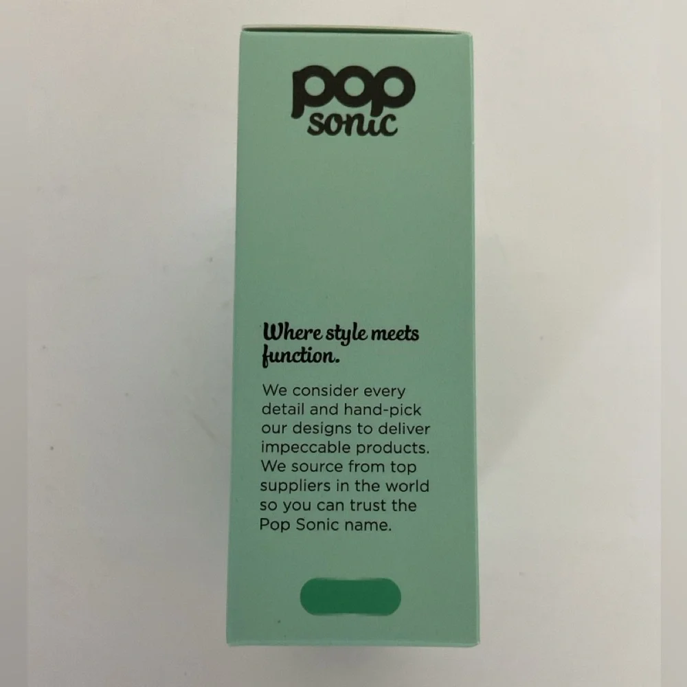 Pop Sonic. vegan Leather Keychain Chain Mini Coin Purse NWT